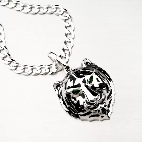 Stříbrný přívěsek tygr PKL-3081