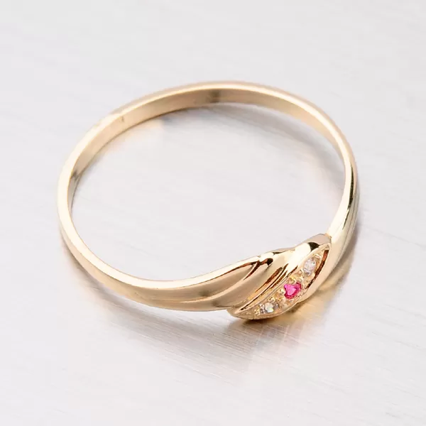 Klasický prsten ze zlata 451-0501-04