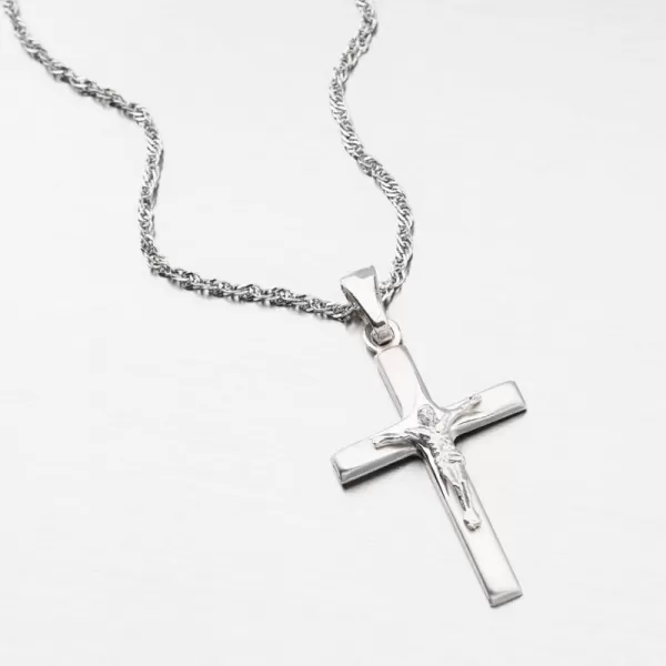 Stříbrný přívěsek Ježíš Kristus P2200061-1132-SLX