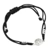 Náramek stříbro 925 provázkový strom života BST-14376