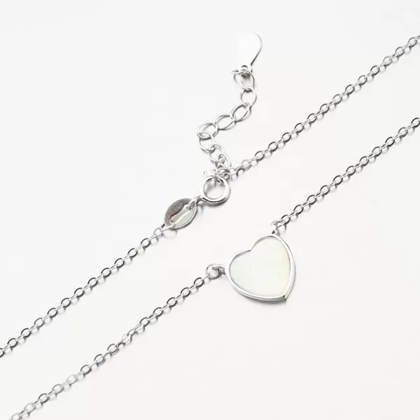 Stříbrný náhrdelník s opálem SST-15817/45L