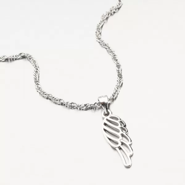 Stříbrný přívěsek andělské křídlo HST-13531