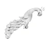 Dámský přívěsek stříbro 925 zirkon brož páv PKL-6010