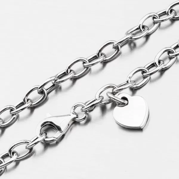 Náramek se srdíčkem - stříbro 925 B1400637-1264-SLX