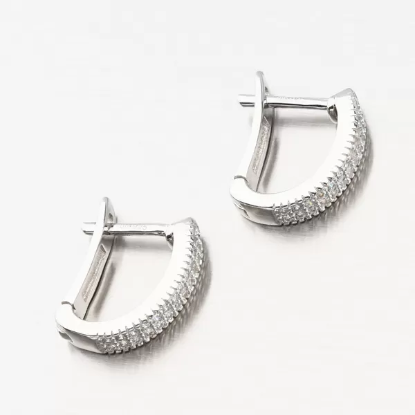 Dámské náušnice stříbro 925 zirkon UCST-121989