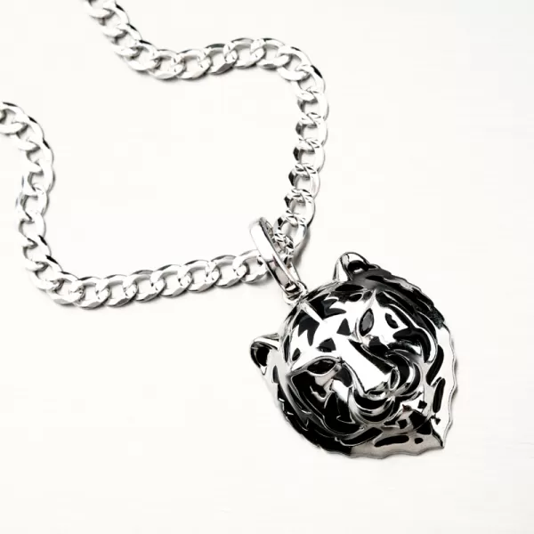 Stříbrný přívěsek tygr PKL-3113