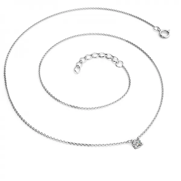 Zlatý náhrdelník s briliantem 10828-NH01-B