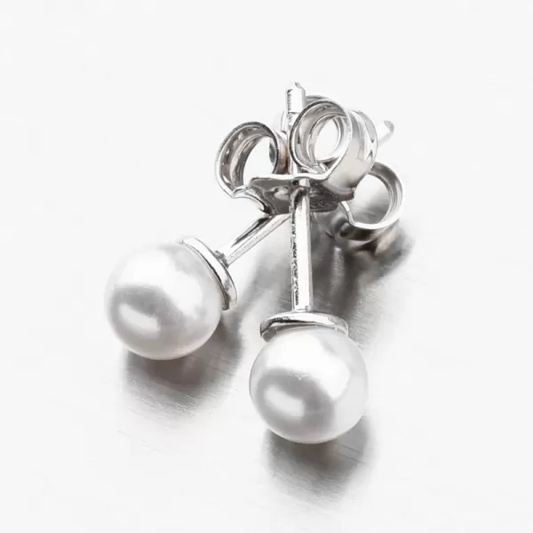 Náušnice pecky s perlou E2200445-1132-SLX