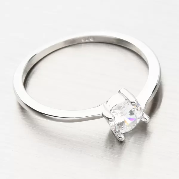 Stříbrný prsten se zirkonem GST-11268