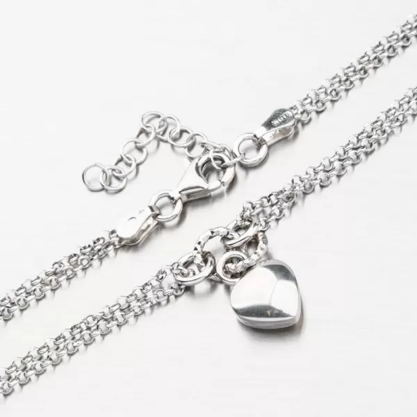 Náramek se srdíčkem - stříbro 925 B1702582-1264-SLX