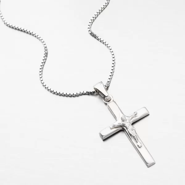 Stříbrný přívěsek Ježíš Kristus P2200061-1132-SLX