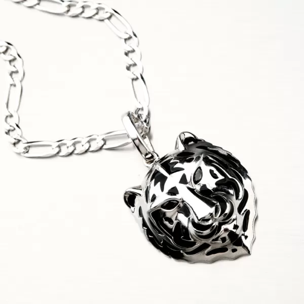 Stříbrný přívěsek tygr PKL-3113