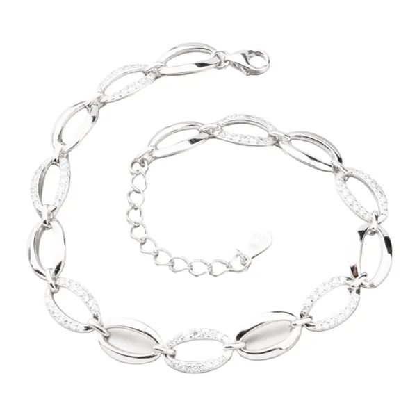 Dámský náramek stříbro 925 zirkon PKL-4005