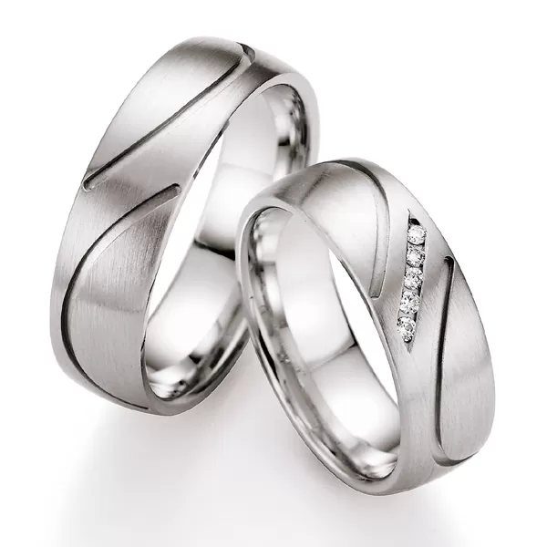 Snubní prsteny s diamanty SP511