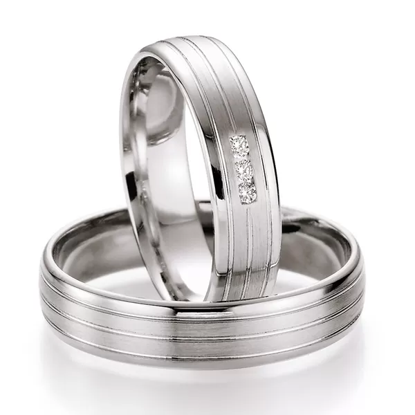 Snubní prsteny s diamanty SP524