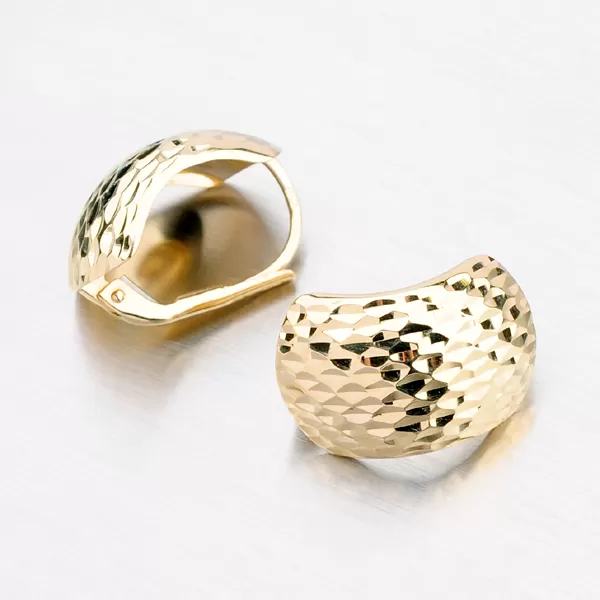 Zlaté náušnice 12-666