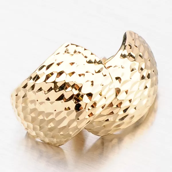 Zlaté náušnice 12-666