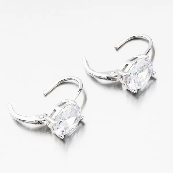 Stříbrné náušnice se zirkonem UCST-123444