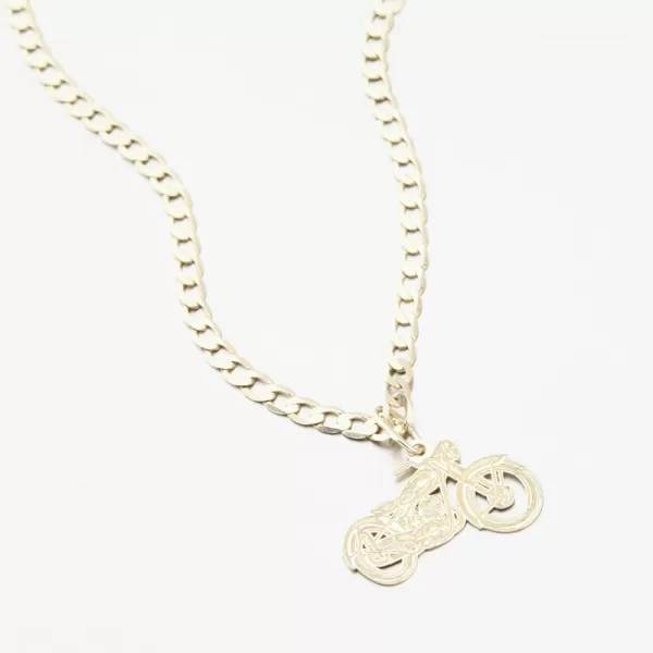 Zlatý přívěsek motorka PAMŠ-132229