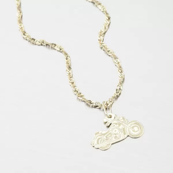 Zlatý přívěsek motorka Harley PAMŠ-131790V