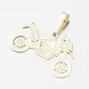 Zlatý přívěsek motorka - zlato 585 PAMŠ-130194