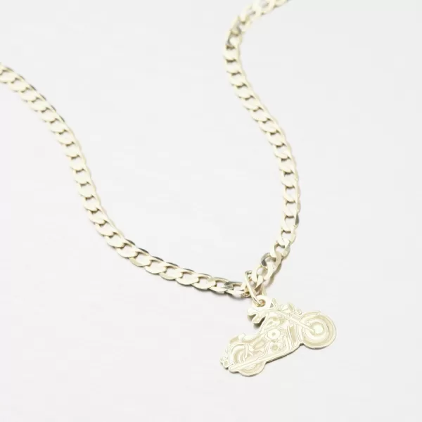 Zlatý přívěsek motorka Harley PAMŠ-131790V