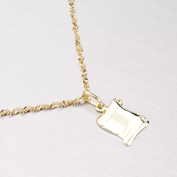 Přívěsek žluté zlato 585 - písmeno J 43-2064J