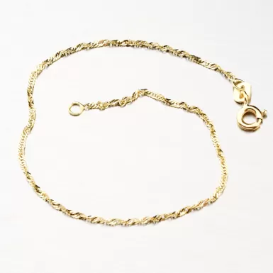 Náramek žluté zlato 585 - Lambada 44-1126