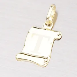 Přívěsek žluté zlato 585 - písmeno T 43-2064T