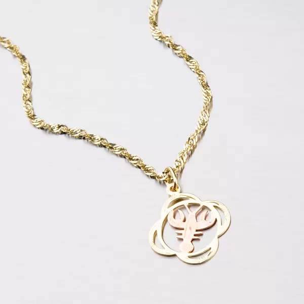 Zlatý přívěsek - Rak 43-2080-06