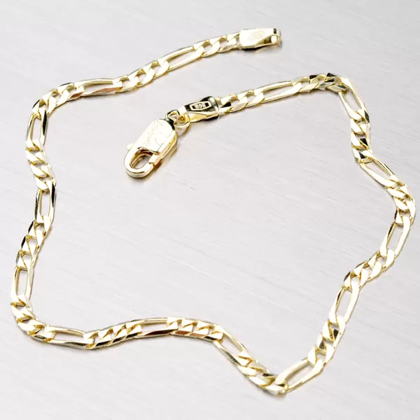 Zlatý řetízek - Figaro 3+1 45-1115