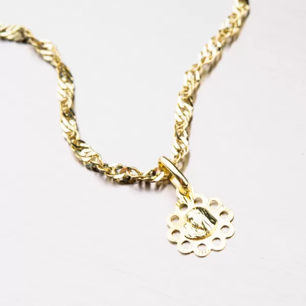 Zlatý přívěsek 43-2267