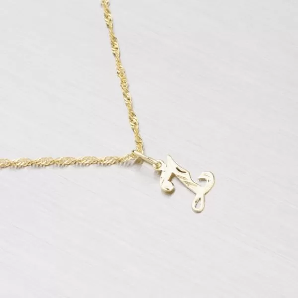 Zlatý přívěsek - písmenko Z 2-4002-Z