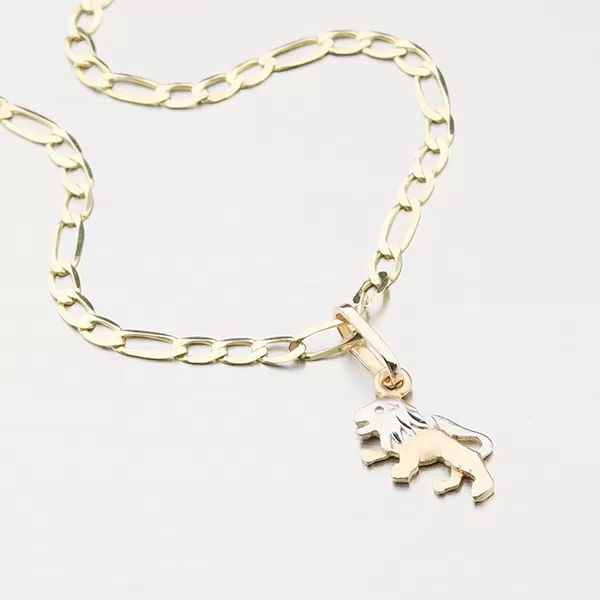 Zlatý přívěsek - Lev 43-2071-07