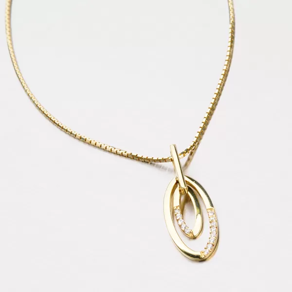 Zlatý přívěsek 43-2284