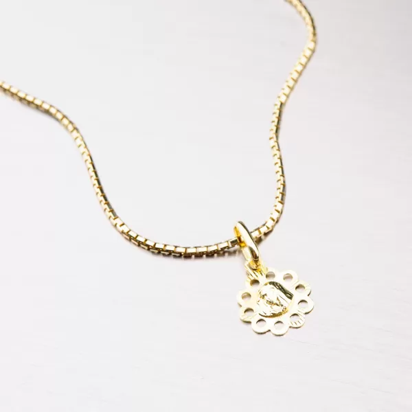 Zlatý přívěsek 43-2267