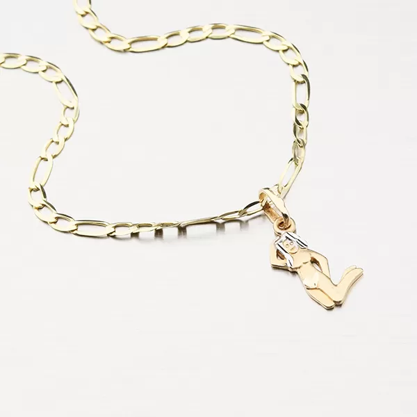 Zlatý přívěsek - Panna 43-2071-08