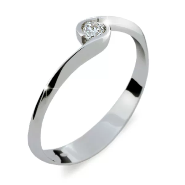 Zásnubní prsten s diamantem ZP1914D