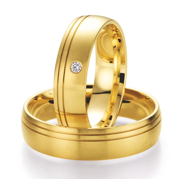 Snubní prsteny s diamantem SP508