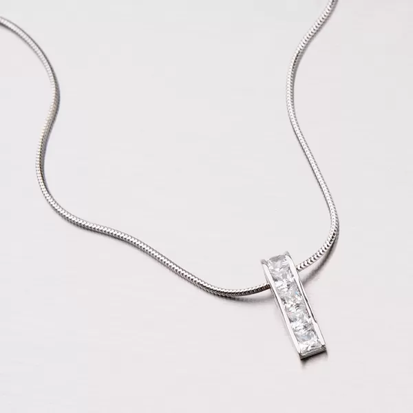 Přívěsek z bílého zlata 13-035