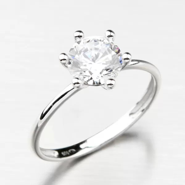 Zlatý prsten se zirkonem GZ2486B