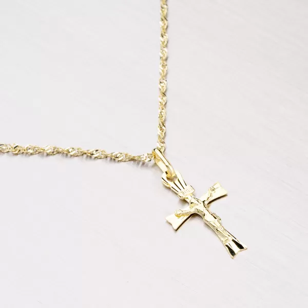 Přívěsek ve tvaru křížku 43-2355