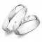 Snubní prsteny bílé zlato 585 zirkon 0.025 ct G/SI SP-258B
