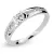 Dámský prsten bílé zlato 585/000 přírodní diamant 0.332 ct G/SI DF2106