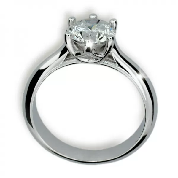 Dámský prsten s diamantem DF1885