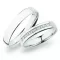 Snubní prsteny bílé zlato 585 SP-276B