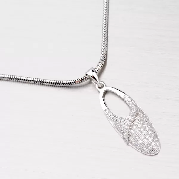 Přívěsek se zirkony AP1194