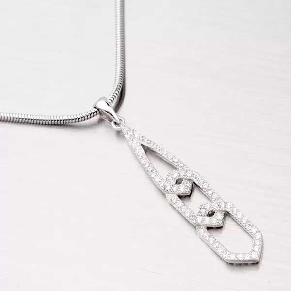 Elegantní stříbrný přívěsek AP1465