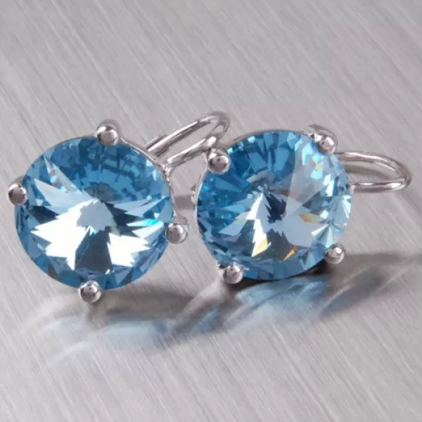 Stříbrný prsten s krystalem 6T1225M