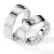 Snubní prsteny stříbro 925 přírodní diamant 0.015 ct S113